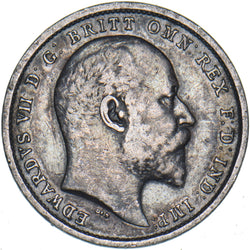 1902 Maundy Fourpence - Edward VII British Silver Coin - Nice