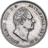 1837 Groat (Fourpence) - William IV British Silver Coin - Very Nice