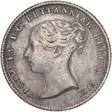 1849 Groat (Fourpence) - Victoria British Silver Coin - Nice