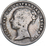 1854 Groat (Fourpence) - Victoria British Silver Coin