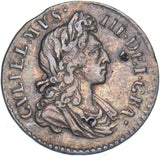 1699 Threepence - William III British Silver Coin - Nice