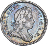 1717 Threepence - George I British Silver Coin - Nice