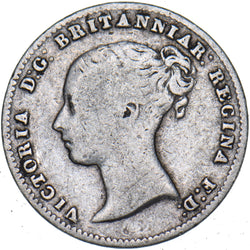 1844 Threepence - Victoria British Silver Coin