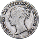 1844 Threepence - Victoria British Silver Coin