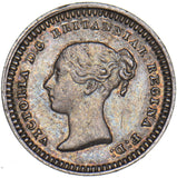 1843 Threehalfpence - Victoria British Silver Coin - Very Nice