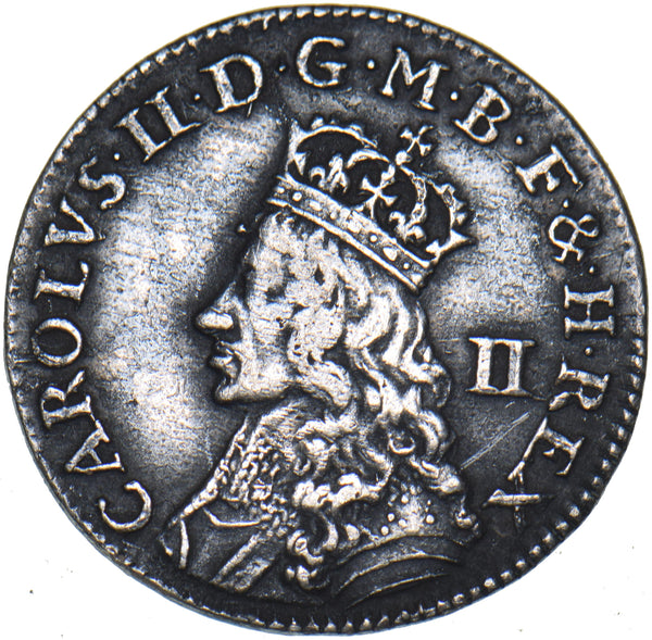 1660’s Undated  Maundy Twopence - Charles II British Silver Coin - Nice