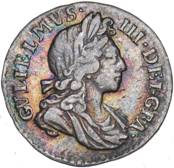 1700 Maundy Twopence - William III British Silver Coin - Nice