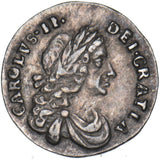 1670 Maundy Penny - Charles II British Silver Coin - Nice