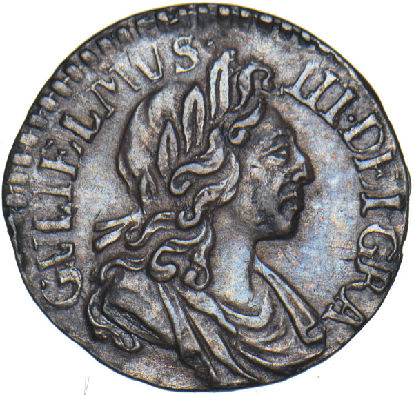 1700 Maundy Penny - William III British Silver Coin - Very Nice