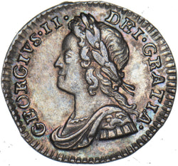 1746 Maundy Penny - George II British Silver Coin - Nice