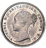 1869 Maundy Penny - Victoria British Silver Coin - Very Nice