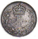 1902 Maundy Penny - Edward VII British Silver Coin - Very Nice