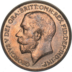 1926 Penny - George V British Bronze Coin - Superb