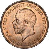 1930 Penny - George V British Bronze Coin - Superb