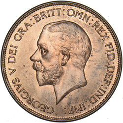 1935 Penny - George V British Bronze Coin - Superb