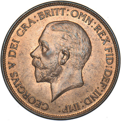 1936 Penny - George V British Bronze Coin - Superb