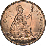 1938 Penny - George VI British Bronze Coin - Superb
