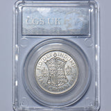1940 Halfcrown (CGS 65) - George VI British Silver Coin - Very Nice