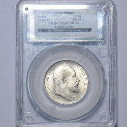 1904 Florin (CGS 80) - Edward VII British Silver Coin - Superb