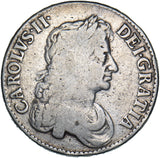 1671 Crown - Charles II British Silver Coin