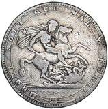 1819 LX Crown - George III British Silver Coin