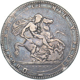 1819 LIX Crown - George III British Silver Coin