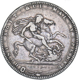 1820 Crown - George III British Silver Coin