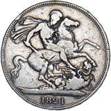 1821 Crown - George IV British Silver Coin