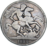 1822 Tertio Crown - George IV British Silver Coin