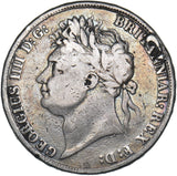 1822 Crown - George IV British Silver Coin