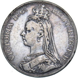 1892 Crown - Victoria British Silver Coin