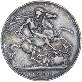 1900 LXIII Crown - Victoria British Silver Coin