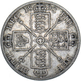 1890 Double Florin - Victoria British Silver Coin