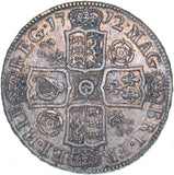 1712 Halfcrown - Anne British Silver Coin - Nice