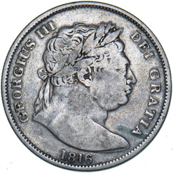 1816 Halfcrown - George III British Silver Coin
