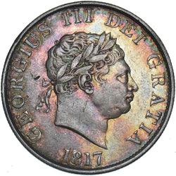 1817 Halfcrown - George III British Silver Coin - Nice