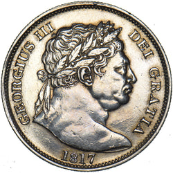 1817 Halfcrown - George III British Silver Coin