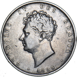 1825 Halfcrown - George IV British Silver Coin - Nice