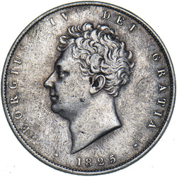 1825 Halfcrown - George IV British Silver Coin