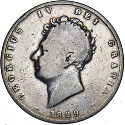 1829 Halfcrown - George IV British Silver Coin
