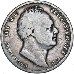1834 Halfcrown (WW in block) - William IV British Silver Coin