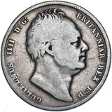 1834 Halfcrown (WW in block) - William IV British Silver Coin