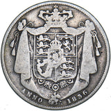 1836 Halfcrown - William IV British Silver Coin