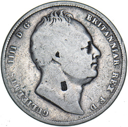 1837 Halfcrown - William IV British Silver Coin