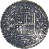 1849 Halfcrown (Small Date) - Victoria British Silver Coin