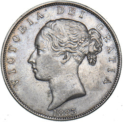 1883 Halfcrown - Victoria British Silver Coin - Very Nice