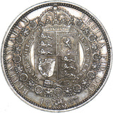 1887 Halfcrown - Victoria British Silver Coin - Nice