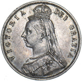 1887 Halfcrown - Victoria British Silver Coin - Nice