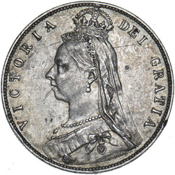 1889 Halfcrown - Victoria British Silver Coin - Nice