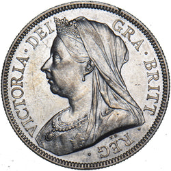 1893 Halfcrown - Victoria British Silver Coin - Very Nice